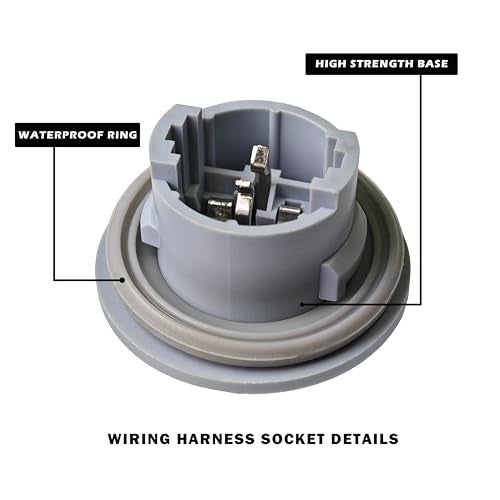 TVM TRAVERMAN Tail Light Rear Lamp Socket and Wiring Harness JL3Z-13412-A Tail Light Wiring Harness Compatible with 2018-2020 Ford F-150 - Image 4