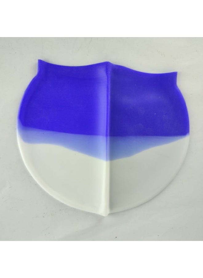 بونيه سباحة سيليكون لحماية الشعر – مرن ومضاد للماء متعدد الالوان - Image 3