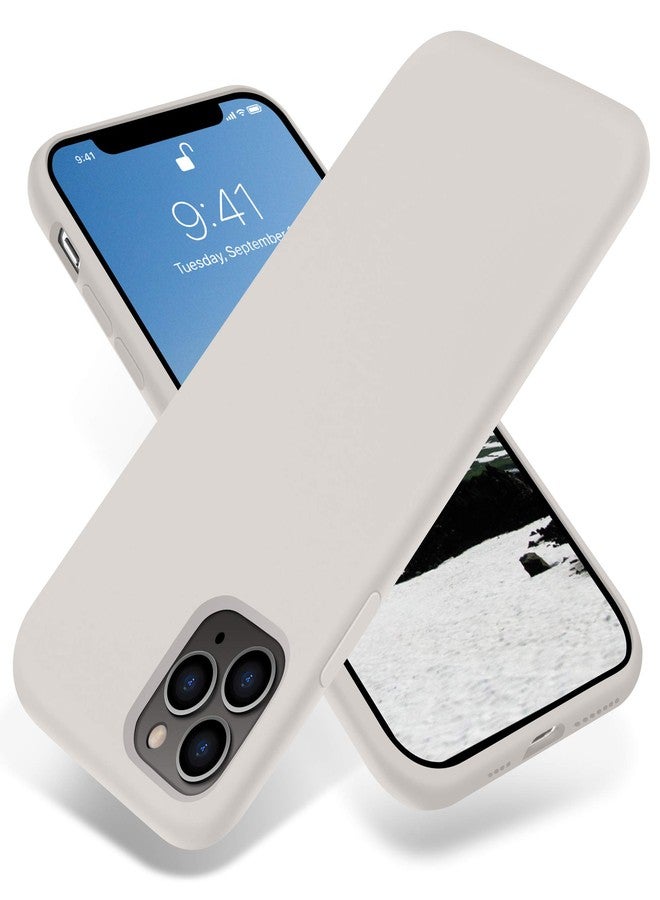 Jele جراب JELE لهاتف iPhone 11 Pro Max، جراب سيليكون مقاوم للصدمات متوافق مع iPhone 11 Pro Max، جراب حماية كامل للجسم، غطاء نحيف رفيع، جراب واقي لهاتف iPhone 11 Pro Max (لون حجري) - Image 1