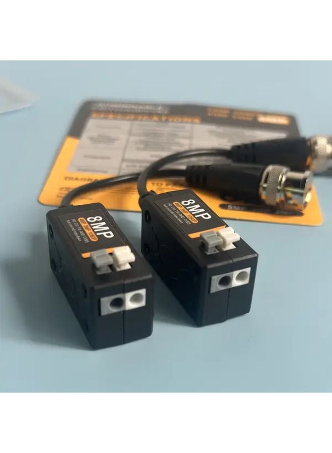 زوجان 8MP BNC فيديو بالون كاميرات مراقبة HD بالون زوج ملتوي UTP لكاميرات 8MP 5MP 3MP 1080P AHD CVI TVI CVBS - Image 4