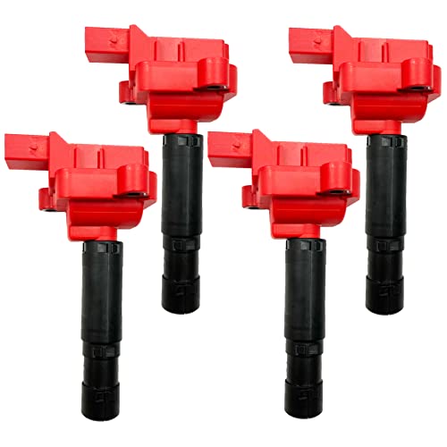 GP POWER PERFORMANCE IGNITION COIL SET OF 4PCS A0001502580 A0001502980 UF555 UF658 FOR MERCEDES BENZ C250 SLK250 C200 C180 C230 E200 E260 SLK200 18T L4 M271 C203 S204 W204 W212