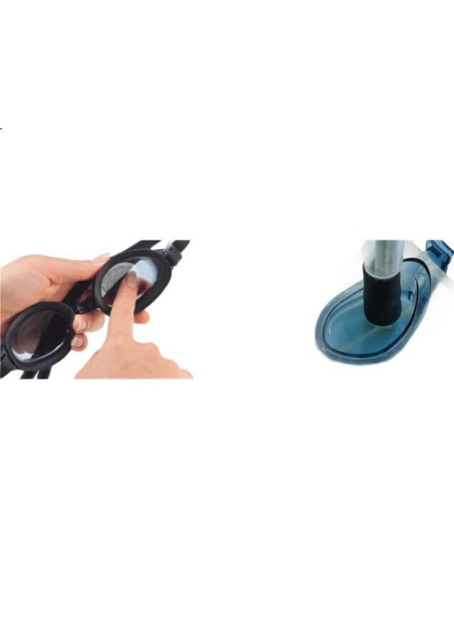 View 10X Anti-Fog Swim Goggles For Men And Women, Professional Racing Diving Speed Swimming Goggles 230Asac - Image 3