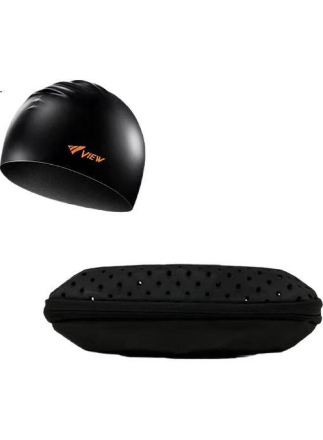 View 10X Anti-Fog Swim Goggles For Men And Women, Professional Racing Diving Speed Swimming Goggles 230Asac - Image 1