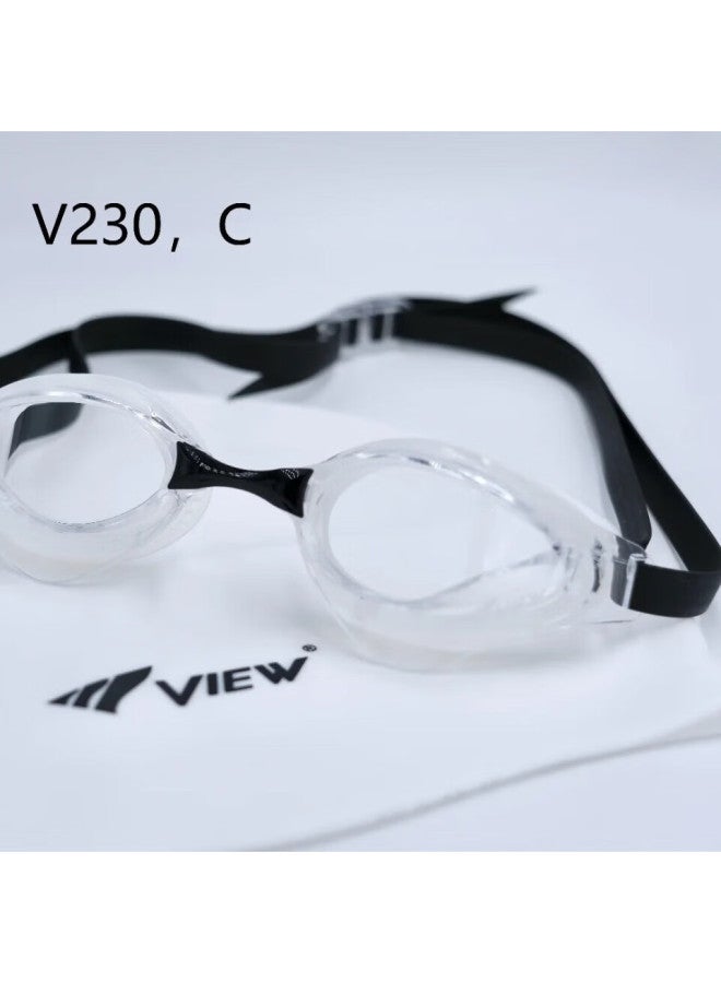 View Tabata View 10x Anti-fog Swim Goggles For Men And Women, Professional Racing Diving Speed Swimming Goggles 230asac - Image 2