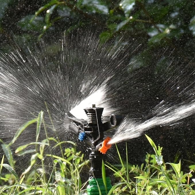 APPSTER 25pcs Water Sprinkler Head 360 Degrees Thread Size : 1/2" Inch, Watering for Agriculture Irrigation Garden Lawn Poultry Pipes Farm Greenhouse Gardening Accessories - Image 4