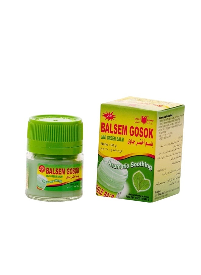 CAP LANG Original Green Balm for Muscle Pain Relief - 20g, 2 Packs - Image 2