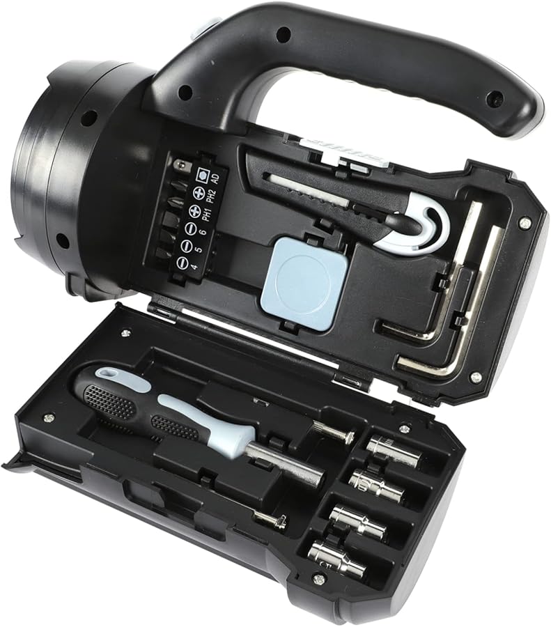 Healifty Multi Function Outdoor Flashlight Repair Tool Kit Portable Camping Home Use - Image 1