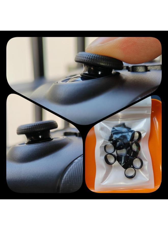 Applicable To PS5/switch/xbox Game Handle Rocker Anti-wear Groove Anti-wear Powder Rocker Protection Ring-Product Color:20 Black - Image 1