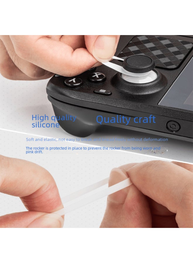 Applicable To PS5/switch/xbox Game Handle Rocker Anti-wear Groove Anti-wear Powder Rocker Protection Ring-Product Color:20 Black - Image 4
