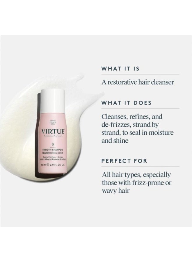 VIRTUE Smooth Shampoo Travel 60ml - Image 3