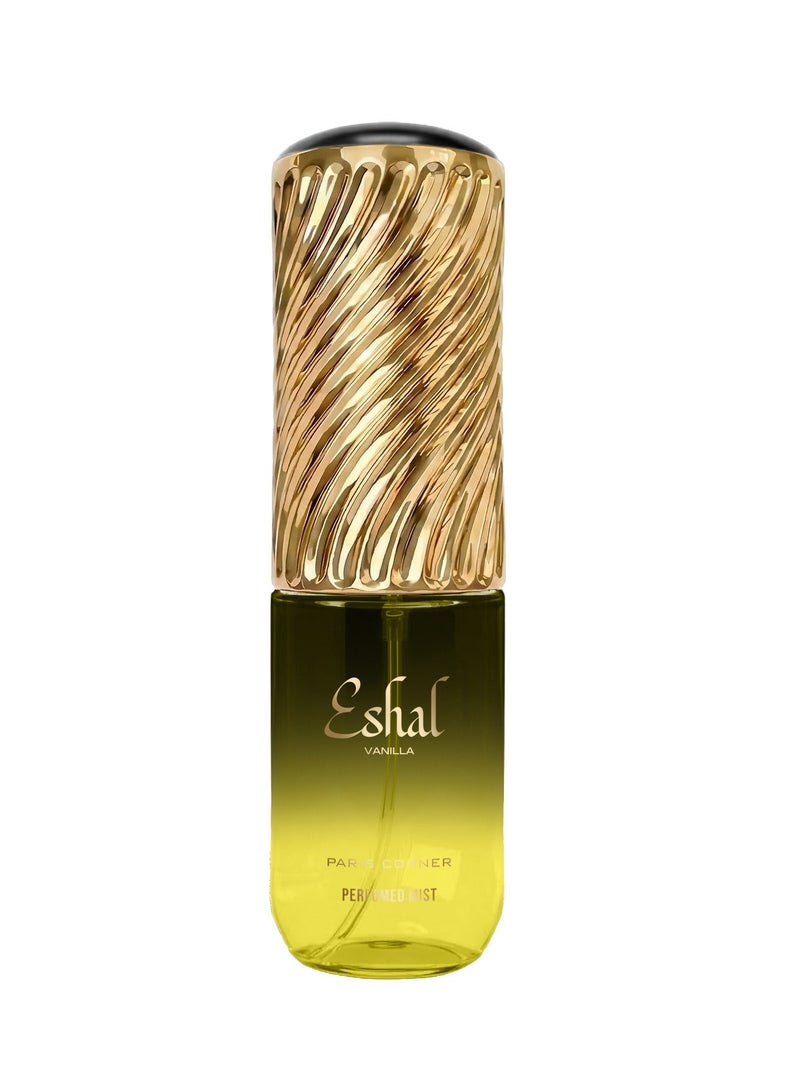 Paris Corner Eshal Vanilla Body Mist 200ml | Sweet Vanilla Fragrance Mist for Women | Refreshing & Long-Lasting Scent - Image 1