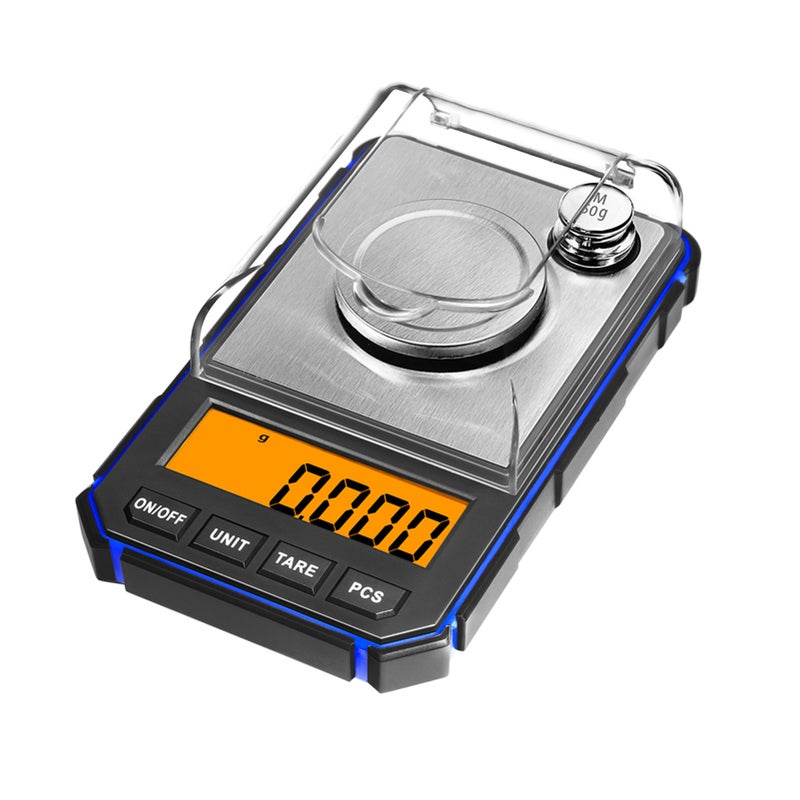 50g Electronic Scales 0.001 High Precision LCD Digital Jewelry Scale Pocket Electronic Balance Lab Weight Milligram Scale - Image 1
