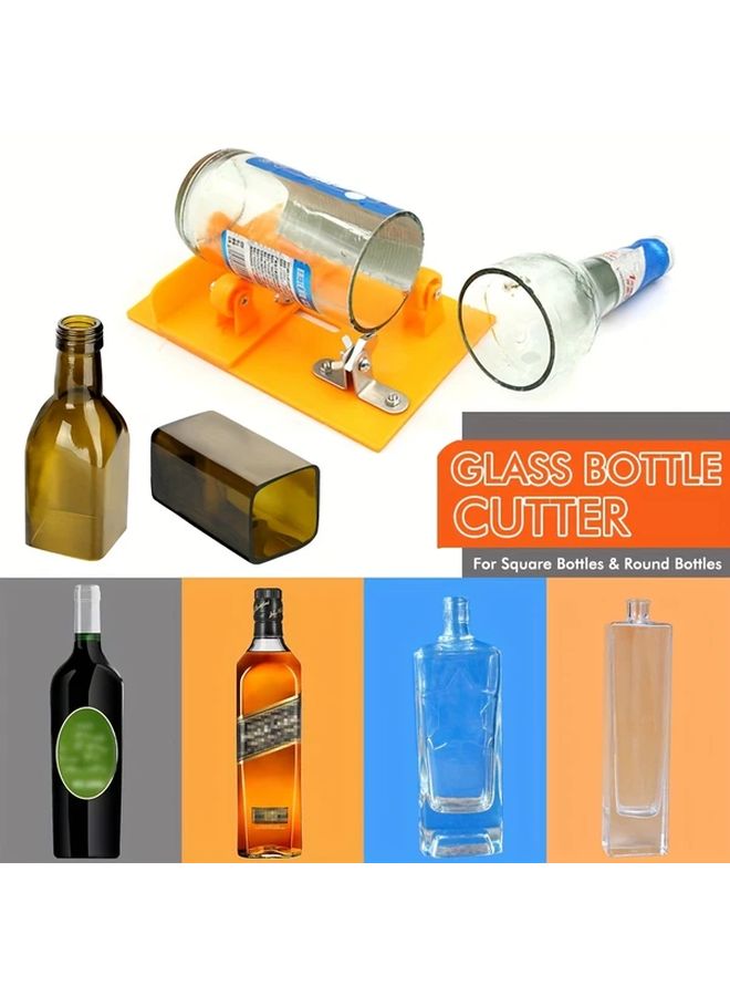 Transparent Glass Bottle Cutter Machine Adjustable For Precise Round Oval Bottle Cutting - Image 3