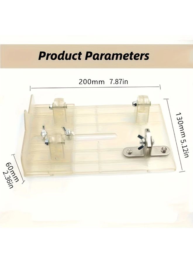 Transparent Glass Bottle Cutter Machine Adjustable For Precise Round Oval Bottle Cutting - Image 2