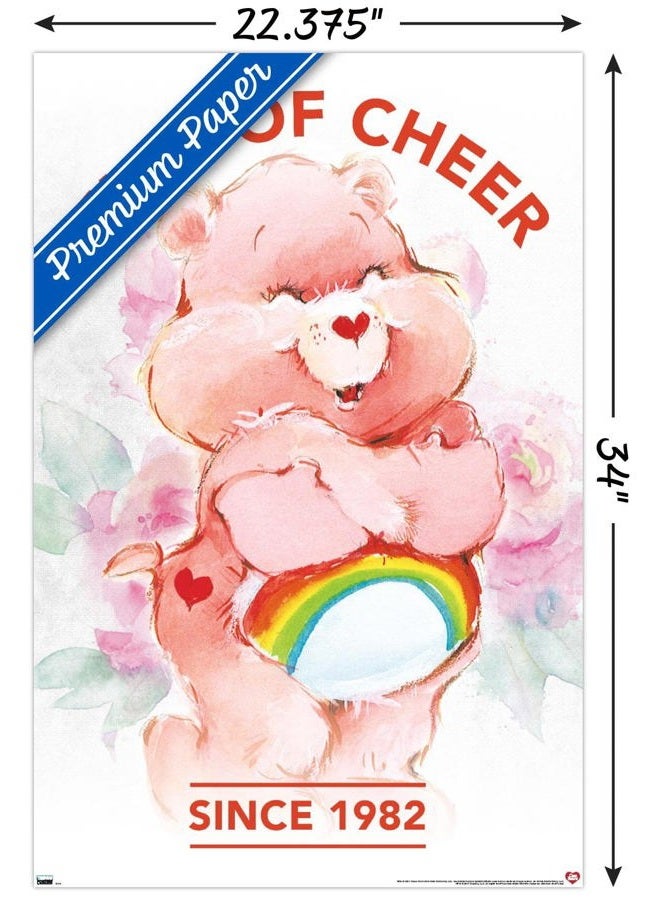 Trends International Care Bears - Full of Cheer Wall Poster, 34L x 22.4W, Premium Unframed Version - Image 3