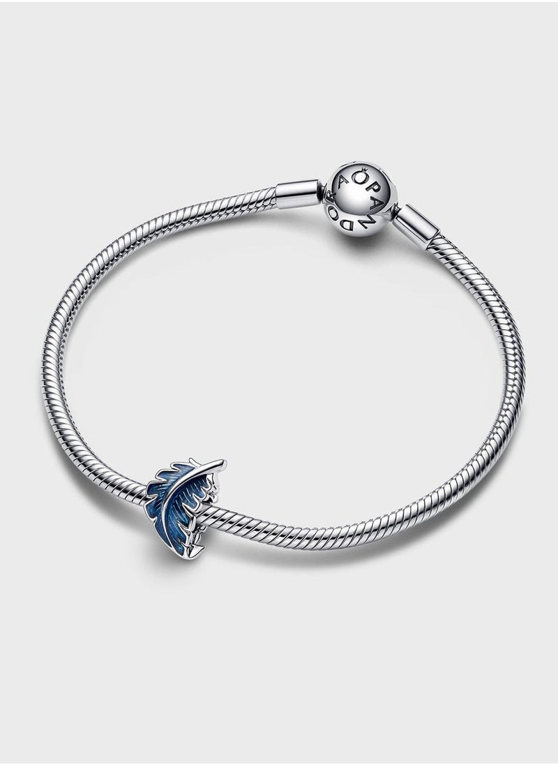 PANDORA Feather Sterling Silver Charm  - Image 3