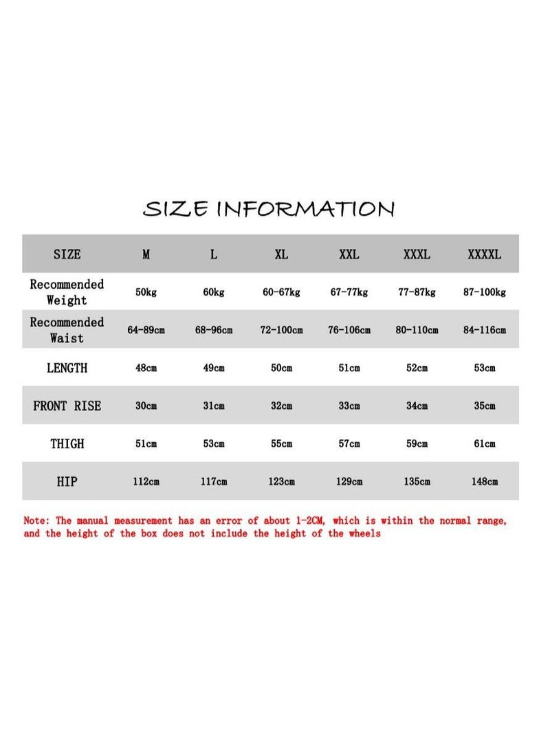 Y&D 1-Piece Men Swim Beach Shorts Quick Dry Swimming Trunks Drawstring Surfing Board Shorts Loose Boxers Short Pants  - Image 2