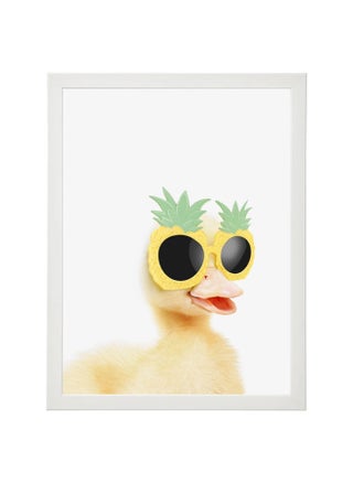 Funny Duck With Sunglasses Nursery Poster With Frame 30x40 cm - pzsku/Z3CCEADE4B9A1776BDBDBZ/45/_/1645627933/3b9290de-ea91-4329-adcb-fdad1bf4aa59