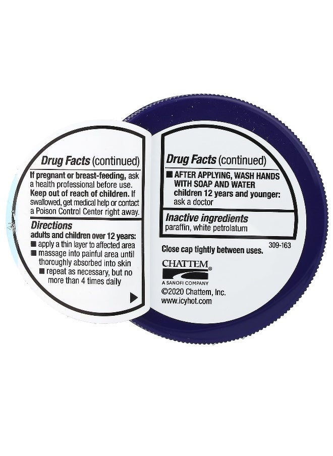 Icy Hot Icy Hot, Original Pain Relief Balm, 3.5 oz (99.2 g)  - Image 3