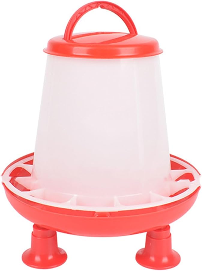 1 5KG Automatic Chicken Waterer Outdoor Poultry Drinking Fountain For Quails Pigeons - Image 2