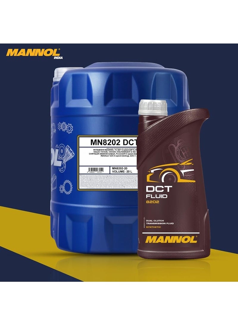 MANNOL 8202 DCT (dual clutch transmission)Gearbox oil FOR car 1L - Image 2