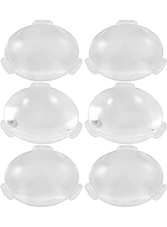 34mm VR Headset Replacement Lenses with Wings Light Blocking 10pcs Set for 3D Glasses Gaming - Image 1