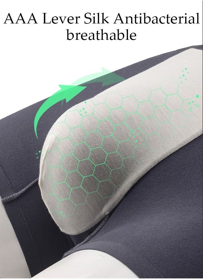 DUNISO 3 Packs Men's Briefs Set Cotton Underwear  Breathable and Comfortable Underpants with High Elastic Waistband Boxer Briefs for Teenager Multi-Colors Available Briefs  - Image 3