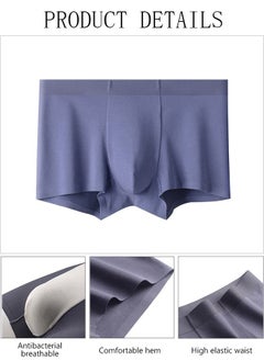 DUNISO 3 Packs Men's Briefs Set Cotton Underwear  Breathable and Comfortable Underpants with High Elastic Waistband Boxer Briefs for Teenager Multi-Colors Available Briefs  - Image 2