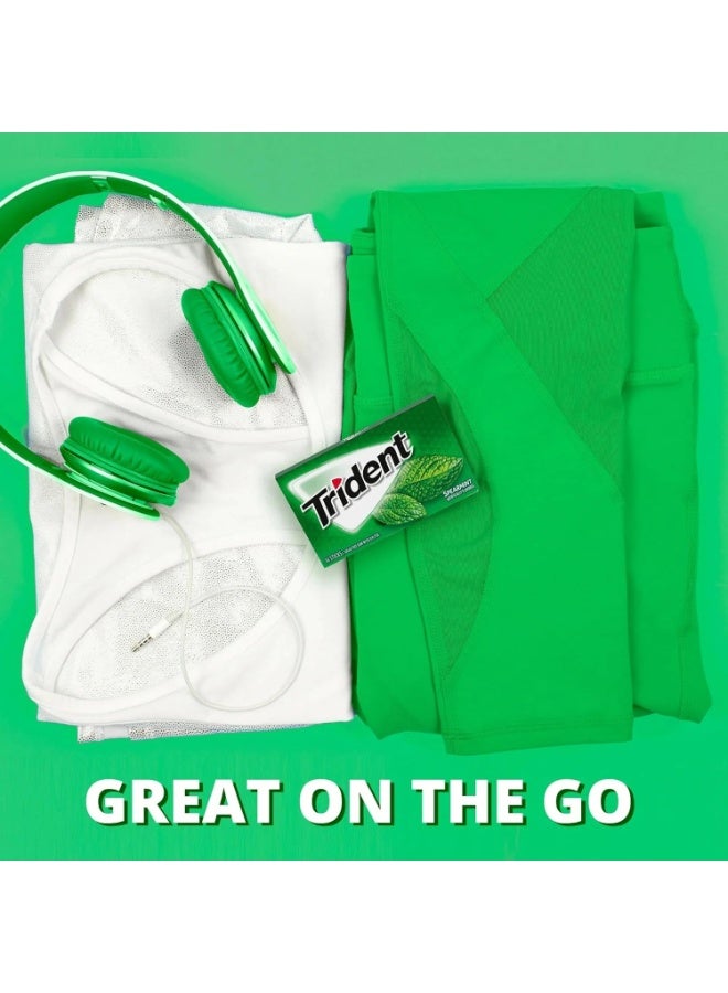 ترايدنت علكة Trident سبيرمنت (النعناع الأخضر) - 14 قطعة، انتعاش يدوم طويلاً وخالية من السكر - Image 3