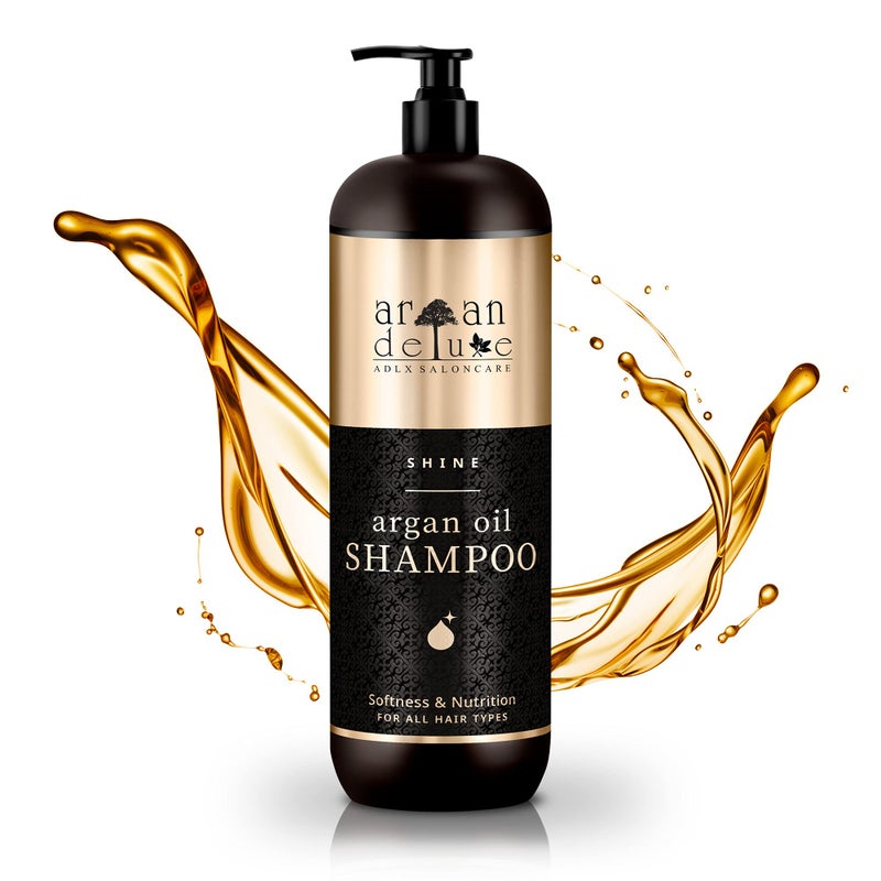 argan de luxe Argan Deluxe Shampoo in professional quality 338 fl oz strong care with argan oil for smoothness and shine