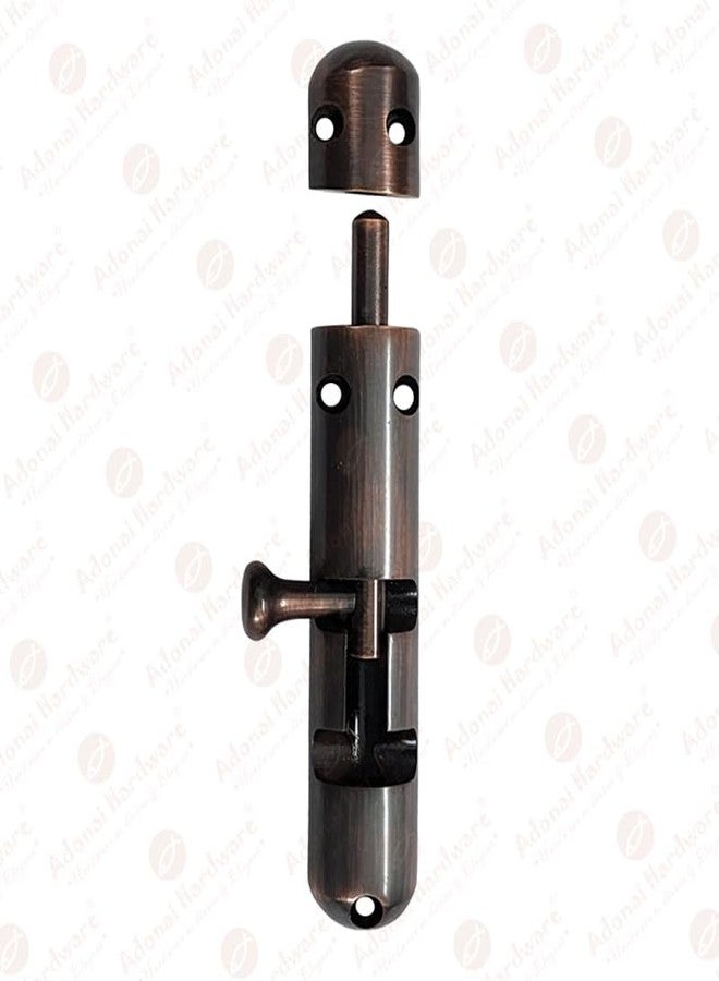 Adonai Hardware "Arnon" Brass Barrel Bolt (3.50", Oil Rubbed Bronze) - Supplied as 2 Pieces per Pack - Image 3