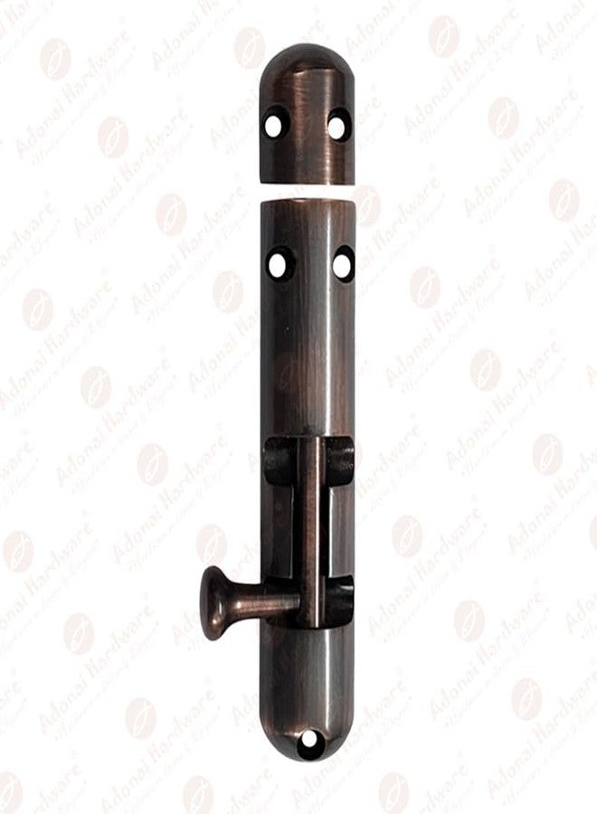 Adonai Hardware "Arnon" Brass Barrel Bolt (3.50", Oil Rubbed Bronze) - Supplied as 2 Pieces per Pack - Image 2