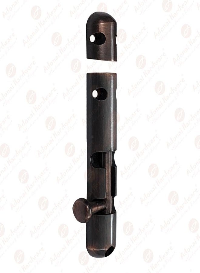 Adonai Hardware "Arnon" Brass Barrel Bolt (3.50", Oil Rubbed Bronze) - Supplied as 2 Pieces per Pack - Image 5