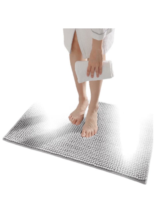Dajiang Bathroom Mat, Bathroom Floor Mat, Absorbent Non-Slip Hotel Mat, 40X60Cm - Image 1