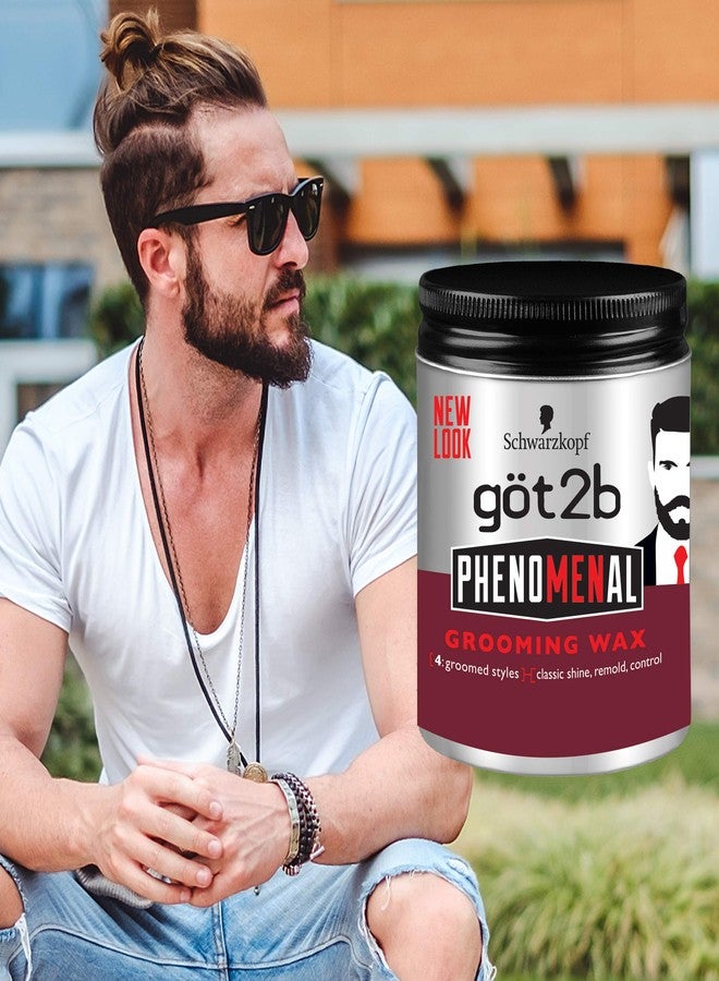 Got2b Phenomenal Grooming Hair Wax, 3.5 Ounce - Image 3