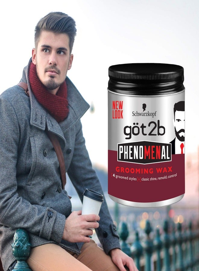 Got2b Phenomenal Grooming Hair Wax, 3.5 Ounce - Image 4