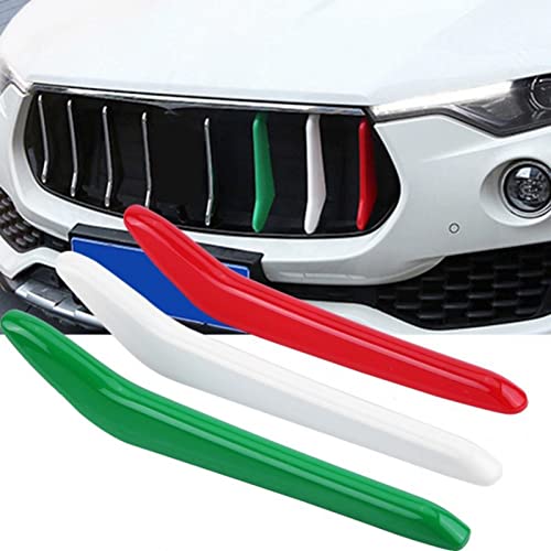 TOYCIDFG Car Grille Trim Front Grille Decorative Garnish Cover Trim Compatible with Maserati Levante 2016 2017 2018 Car Decoration Accessories - Image 1