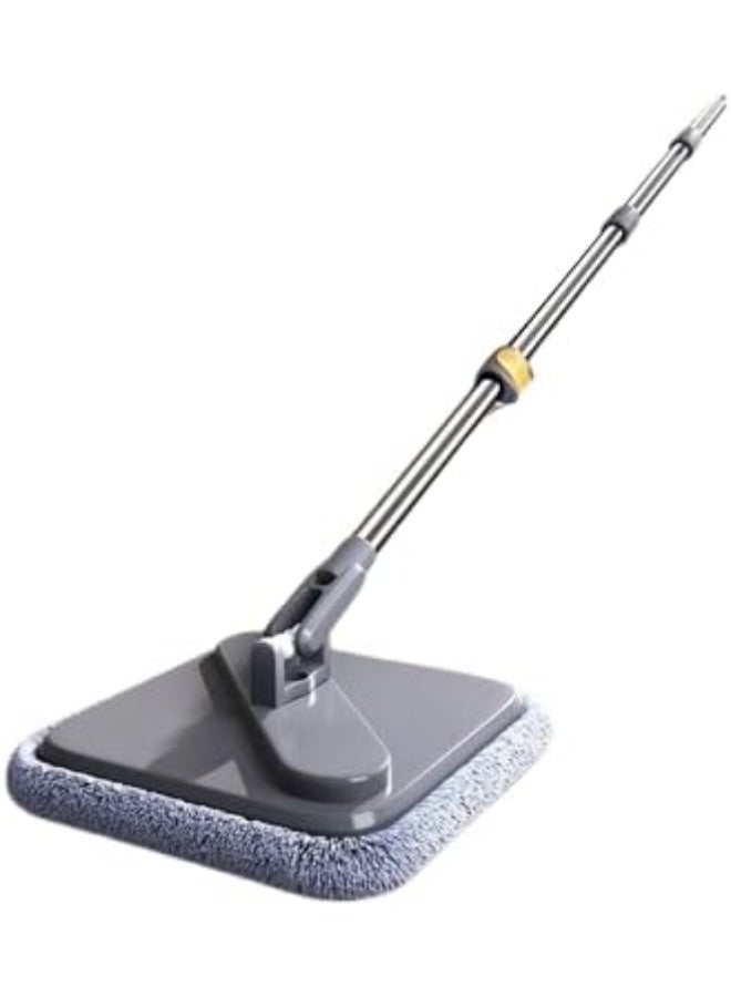 Rotating mop and bucket set with self-separating system for dirty and clean water, 360° rotating square head, self-wrinkling for wood, tile and marble floors SE - Image 1