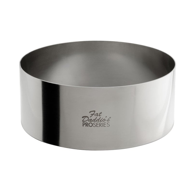 Fat Daddio's Fat Daddio's Stainless Steel Round Cake & Pastry Ring, 5 x 2 Inch  - Image 1