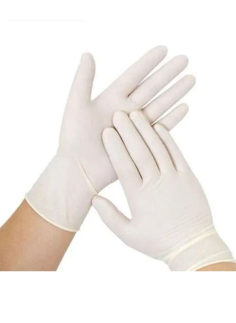 100 Pieces Disposable Gloves Powder Free Gloves Latex Gloves  - Image 2