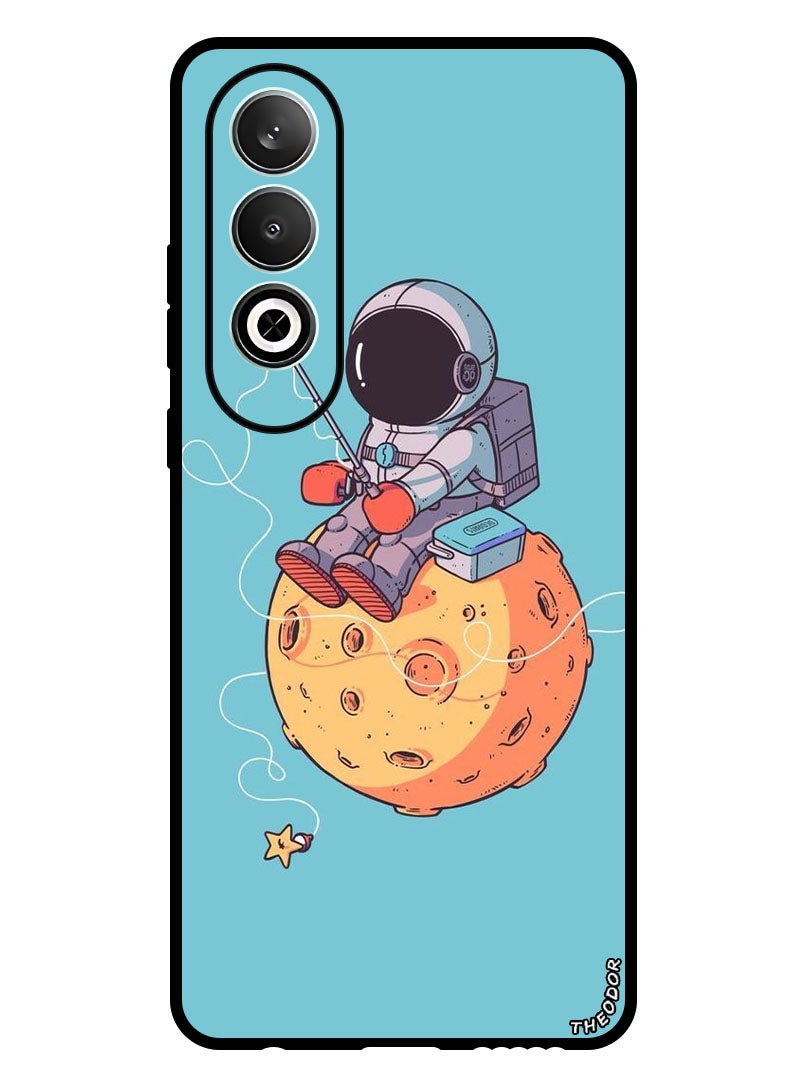 Theodor Protective Case Anti Scratch Shock Proof Bumper Cover For Oppo K12 Astronaut Fishing - Image 1