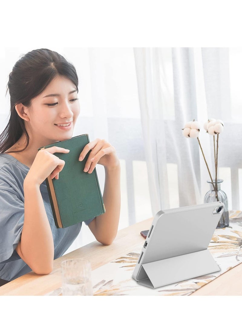 NEW Smart Case with Pencil Holder for iPad Mini 6 – Trifold Stand Smart Case with Soft TPU Back, Auto Wake/Sleep, Dust Proof & Anti-Fingerprint, Heavy Duty Protection