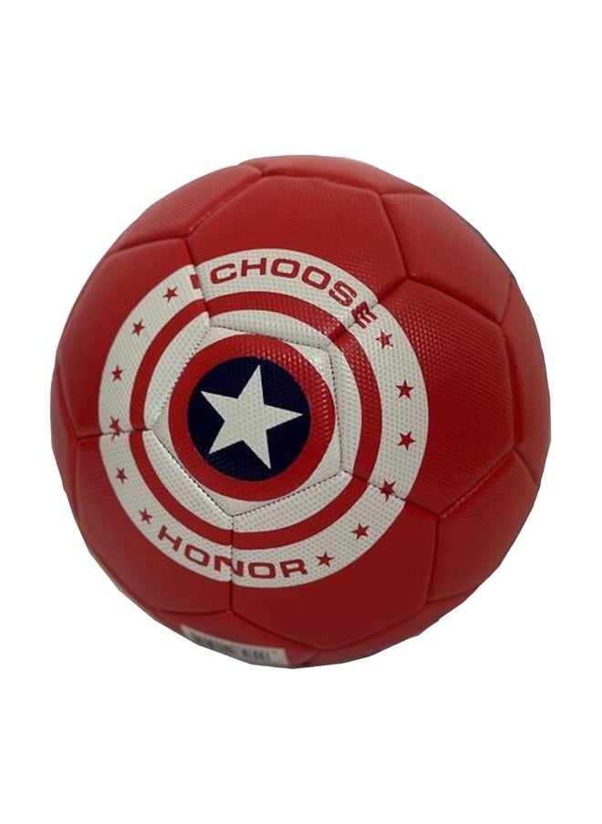MARVEL Captain America Football (Red)  - Image 2