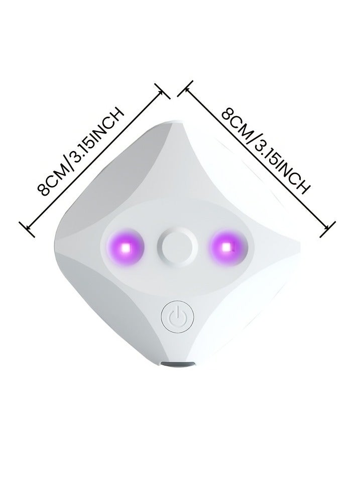 AROAQ Toilet Automatic Purifier, Multifunctional UVC Toilet Portable Toilet Purification Device, Suitable for Home Hotel Toilet Purification, Automatic 3-Minute Start Device - Image 4