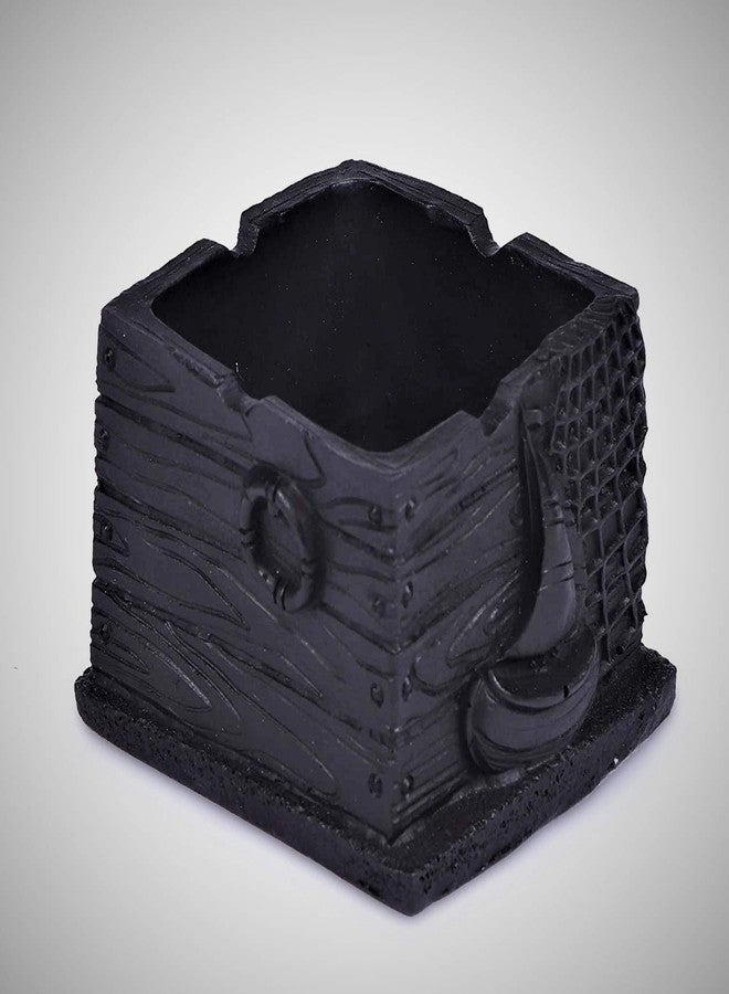 Inara Creation Boat Design Ashtray Black - Image 2