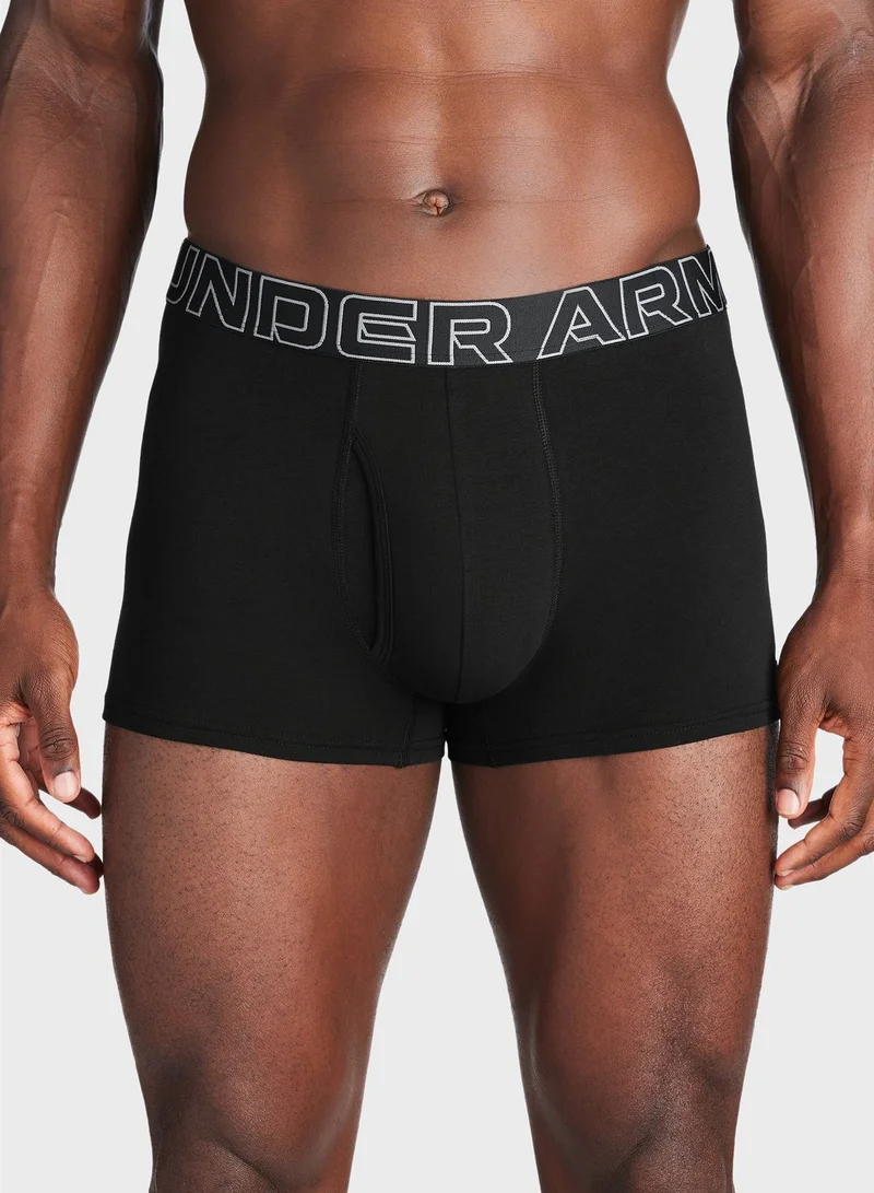 UNDER ARMOUR 3 Pack Performance Tech 6In Boxers
