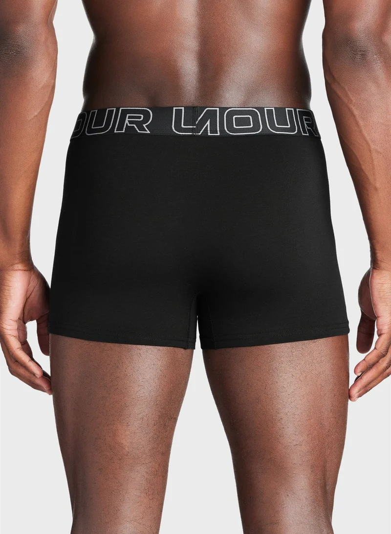 UNDER ARMOUR 3 Pack Performance Tech 6In Boxers