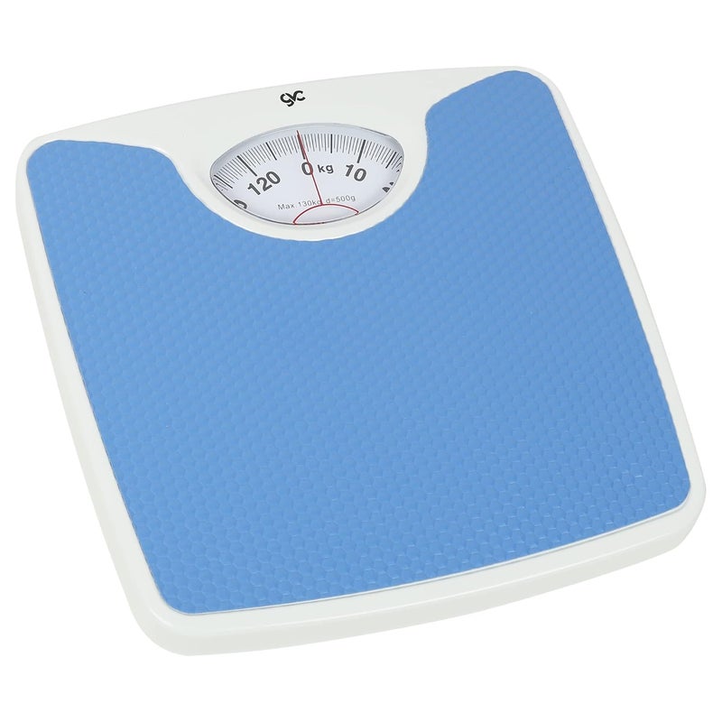 GVC Iron-Analog Weighing Scale - Personal Health Checkup Fitness Weight Machine, 130 Kilograms, Blue - Image 1