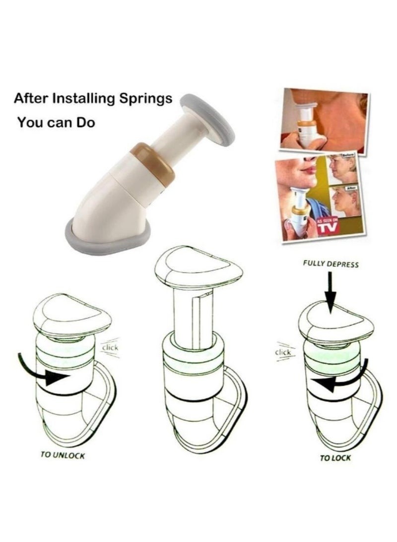 Loquat Chin Neck Massage Delicate Neck Slimmer Neckline Exerciser Reduce Double Thin Wrinkle Removal Jaw Body Massager Face Lift Tools - Image 3