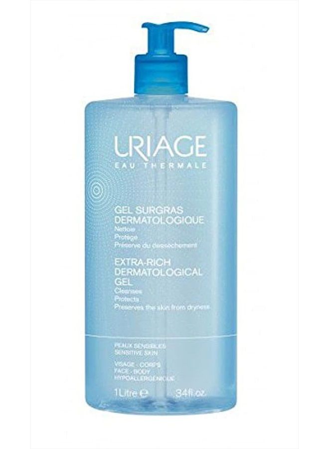 Uriage Extra-Rich Dermatological Gel 1 litre - Image 1